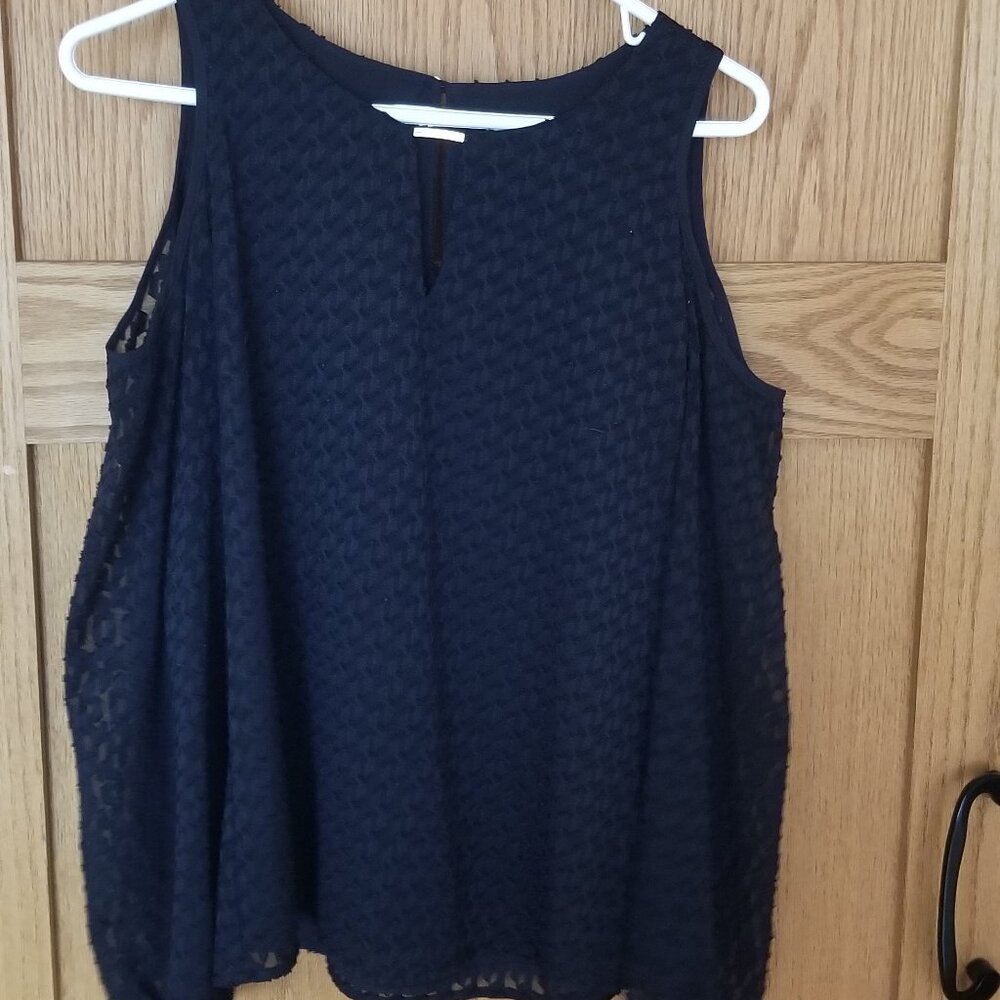 Calvin Klein Sz M Open Shoulder Blouse